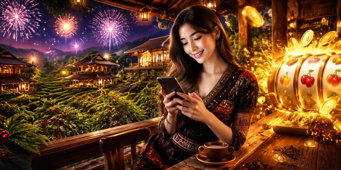 Không gian cà phê Buôn Ma Thuột với chủ đề slot game giải trí trực tuyến